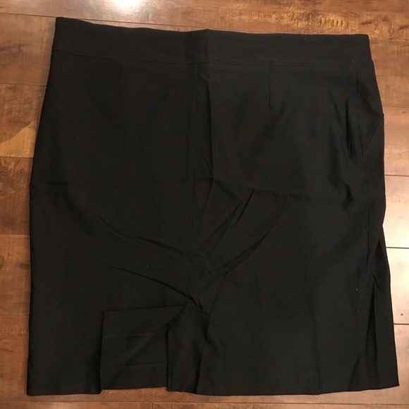 Addition Elle Black Midi Skirt size 22 - Picture 2 of 5